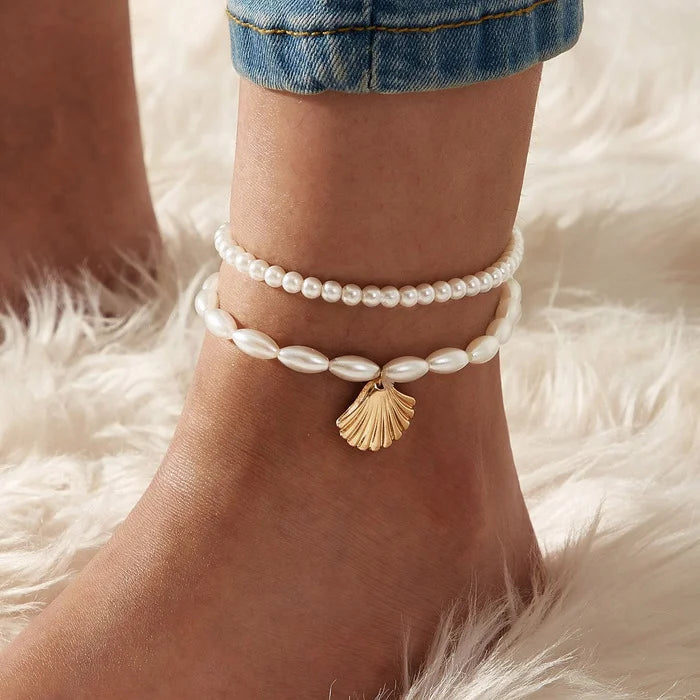 Butterfly Heart Star Anklets Collection