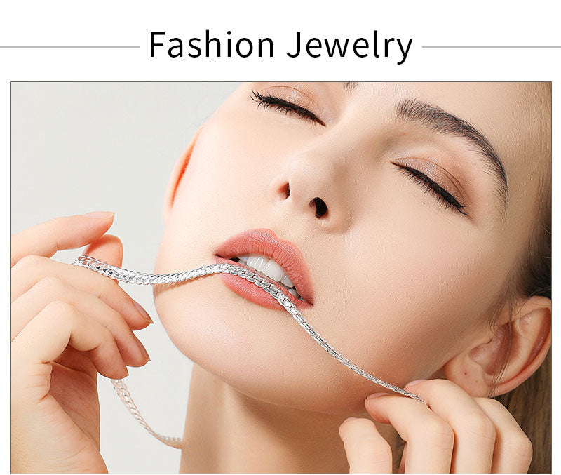 Sideways Elegance Necklace