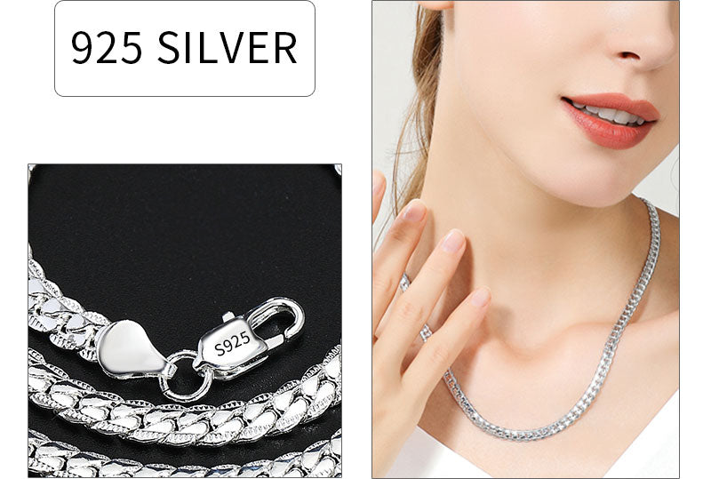 Sideways Elegance Necklace